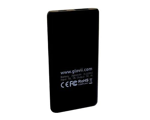 Павербанк для тапочок з підігрівом Glovii P2500G 2,500mAh