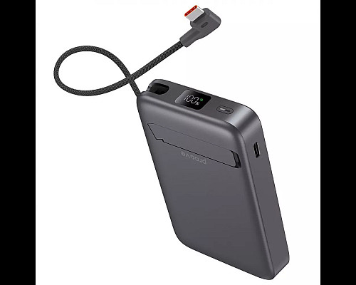 Повербанк Proove OverPower 35W 10000 mAh Qi2, сірий
