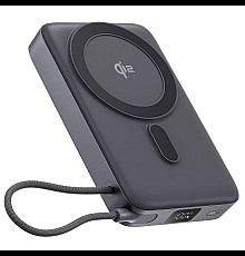 Повербанк Proove OverPower 35W 10000 mAh Qi2, сірий