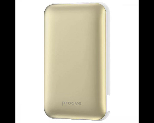 Повербанк Proove Vibe Energy Plus 22.5W 10000 mAh, золотисто-білий