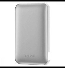 Повербанк Proove Vibe Energy Plus 22.5W 10000 mAh, сріблясто-білий