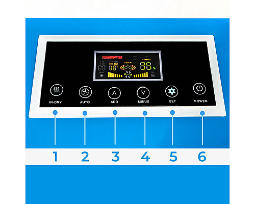 Осушувач повітря Hexwelt HW-70L Осушувач повітря Hexwelt HW-70L