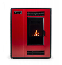 Пелетна піч-камін THUNDER ARIA RED 12 кВт