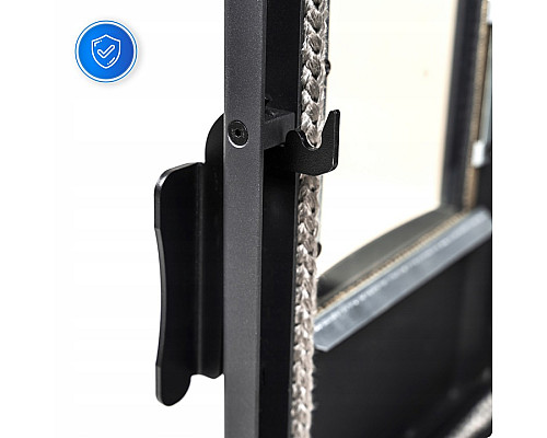 Пелетна піч-камін THUNDER GAREN BLACK 15 кВт