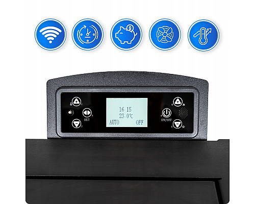 Пелетна піч-камін THUNDER KARMEN RED 10 кВт