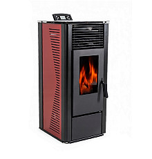 Пелетна піч-камін THUNDER KARMEN RED 10 кВт