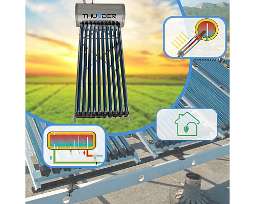 Напірний колектор з баком–100л–THUNDER