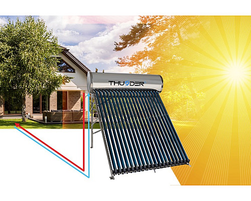 Напірний колектор з баком–200л–THUNDER