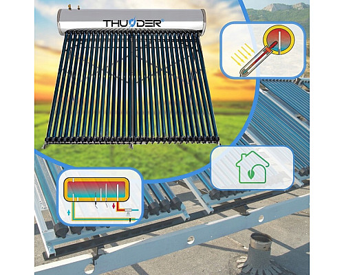 Напірний колектор з баком–300л–THUNDER
