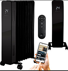 Масляний обігрівач THUNDER SIMPLE-BLACK – 2500Вт