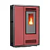 Пелетна піч-камін Thunder Aria Red 7,5 кВт