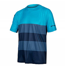 Чоловіча велофутболка Endura Singletrack Core T 2022 - XL - синій
