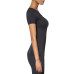 Жіноча спортивна футболка BAS BLACK Electra - розмір S