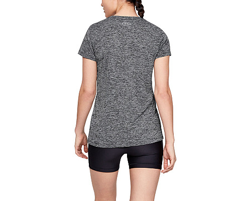 Жіноча футболка Under Armour Tech SSV Twist - S - чорна