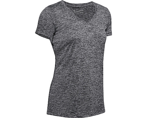 Жіноча футболка Under Armour Tech SSV Twist - S - чорна