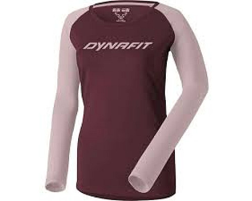 Футболка ж Dynafit 24/7 W L/S TEE 70957 6561 - 42/36 (S) - бордовий
