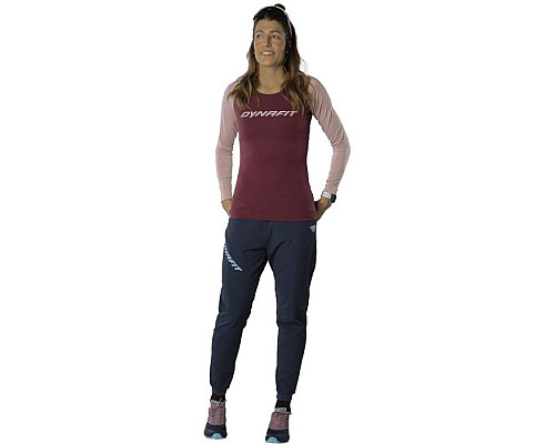 Футболка ж Dynafit 24/7 W L/S TEE 70957 6561 - 42/36 (S) - бордовий