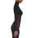 Жіноча спортивна футболка BAS BLACK Inspire Blouse - розмір XL / чорно-рожевий