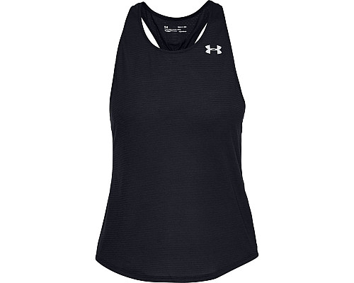 Жіноча майка для бігу Under Armour Streaker 2.0 Racer - XL - чорна