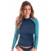 Жіноча футболка Jobe Rashguard longsleeve - синій/S