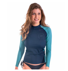 Жіноча футболка Jobe Rashguard longsleeve - синій/L