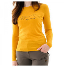 Футболка ж Turbat Cozy Logo 2 LS Wmn golden yellow - M - жовтий