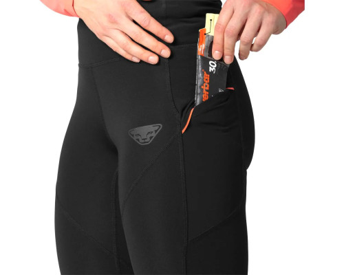 Штани жіночі Dynafit TRAIL REFLECTIVE TIGHTS W 71991 0910 розмір M - чорні
