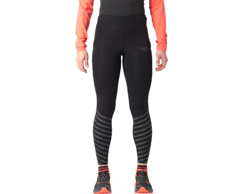 Штани жіночі Dynafit TRAIL REFLECTIVE TIGHTS W 71991 0910 розмір M - чорні