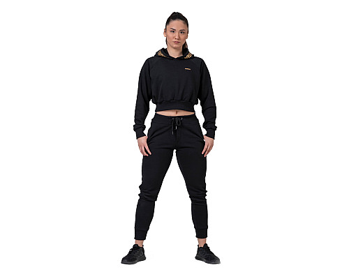 Жіночі спортивні штани Nebbia Gold Classic 826 - чорний/L