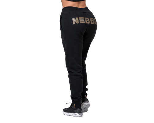 Жіночі спортивні штани Nebbia Gold Classic 826 - чорний/XS
