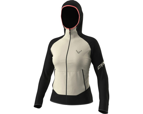 Флісова кофта жіноча Dynafit TRANSALPER LIGHT PTC W HOODY 71177 0916 розмір 40/34 - чорно-бежева