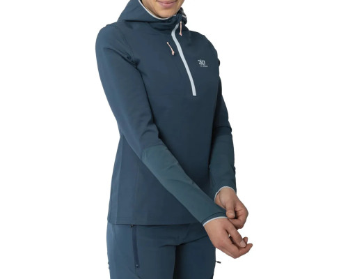 Флісова кофта жіноча 2117 Gyljen Hoodie W 7916916 розмір S - темно-синя