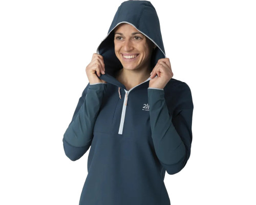 Флісова кофта жіноча 2117 Gyljen Hoodie W 7916916 розмір XS - темно-синя