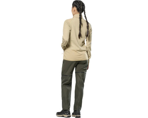 Флісова куртка жіноча Salewa PUEZ WAFFLE HYB PL JACKET W 28860 7180 розмір 46/40 - бежева