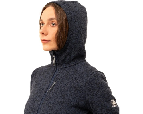 Флісова кофта жіноча Turbat Dreamer Hood Wmn розмір XS - темно-синій меланж