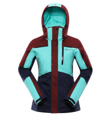 Куртка Alpine Pro Malefa - S - бірюзовий/синій