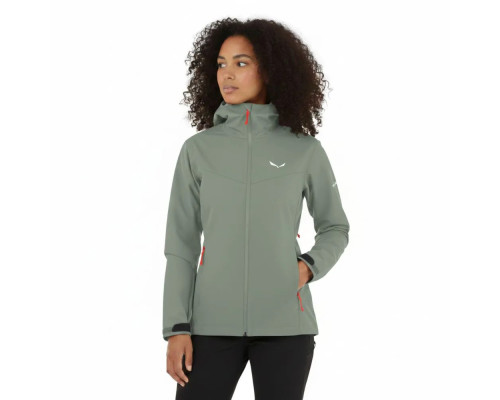 Куртка жіноча Salewa PUEZ (AQUA 4) 2.5L PTX JACKET W 28616 5A90 розмір 40/34 - світло-зелена
