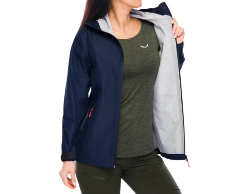 Куртка жіноча Salewa PUEZ (AQUA 4) 2.5L PTX JACKET W 28616 3960 розмір 40/34 - темно-синя