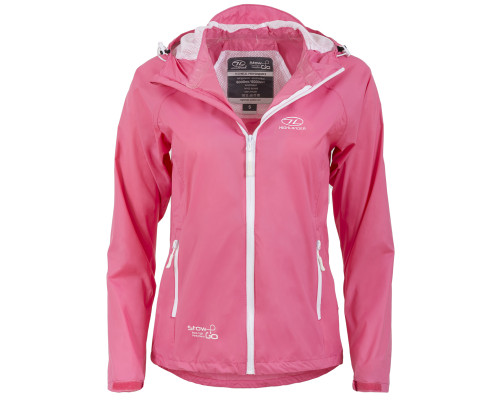 Вітрівка жіноча Highlander Stow & Go Pack Away Rain Jacket 6000 mm Pink M 