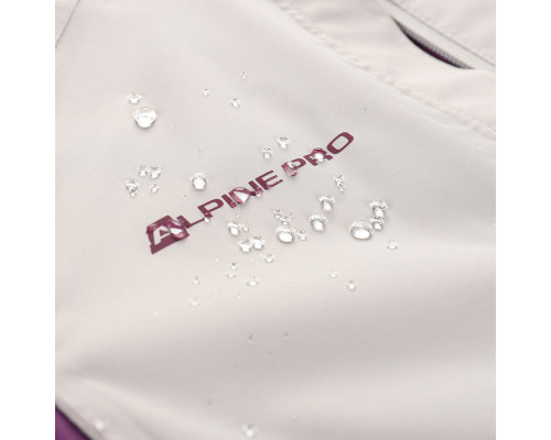 Куртка Alpine Pro Impeca - L - бежевий/фіолетовий