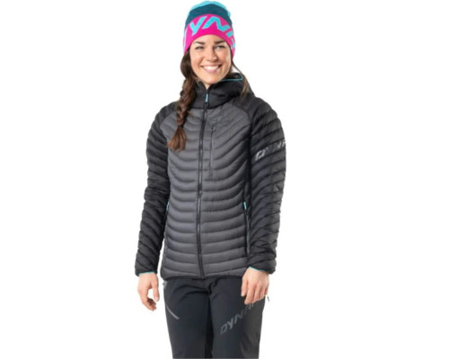Куртка жіноча Dynafit RADICAL DWN W HOOD JKT 70915 0911 розмір 40/34 - чорно-сіра