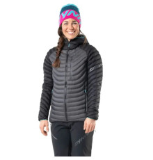 Куртка жіноча Dynafit RADICAL DWN W HOOD JKT 70915 0911 розмір 42/36 - чорно-сіра
