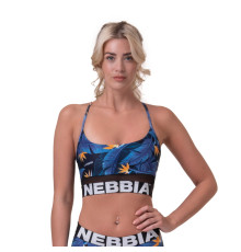 Жіночий спортивний бюстгальтер Nebbia Earth Powered 565 - синій/S