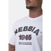 Чоловіча футболка Nebbia Golden Era 192 - білий/XL