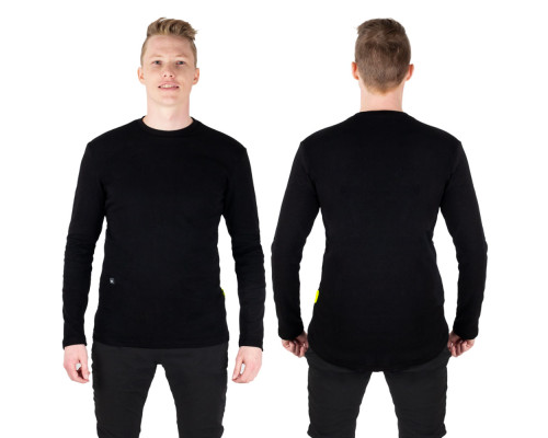 Чоловіча футболка з підігрівом W-TEC Insulong - чорний/S