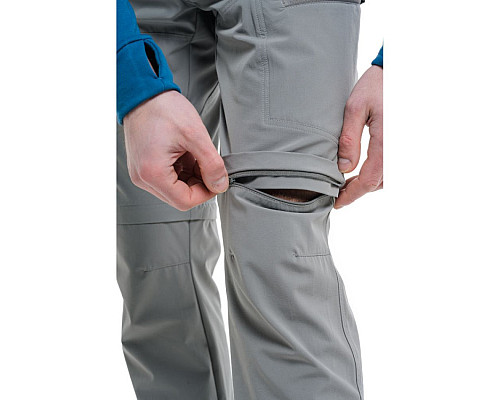 Штани ч 2в1 Turbat Cascade Mns steeple gray - M - сірий