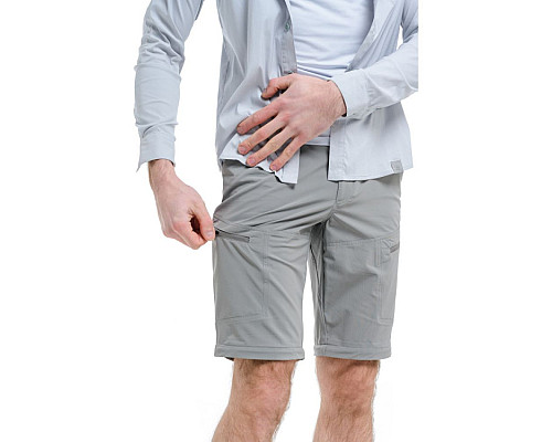 Штани ч 2в1 Turbat Cascade Mns steeple gray - M - сірий