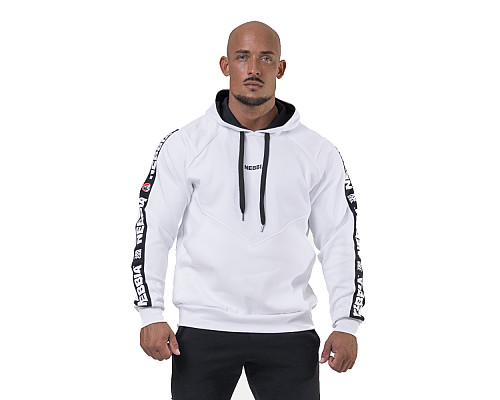 Чоловіча кофта з капюшоном Nebbia Unlock the Champion 194 - білий/M