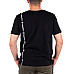 Чоловіча футболка inSPORTline Sidestrap Man - XL - чорна