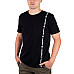 Чоловіча футболка inSPORTline Sidestrap Man - XL - чорна